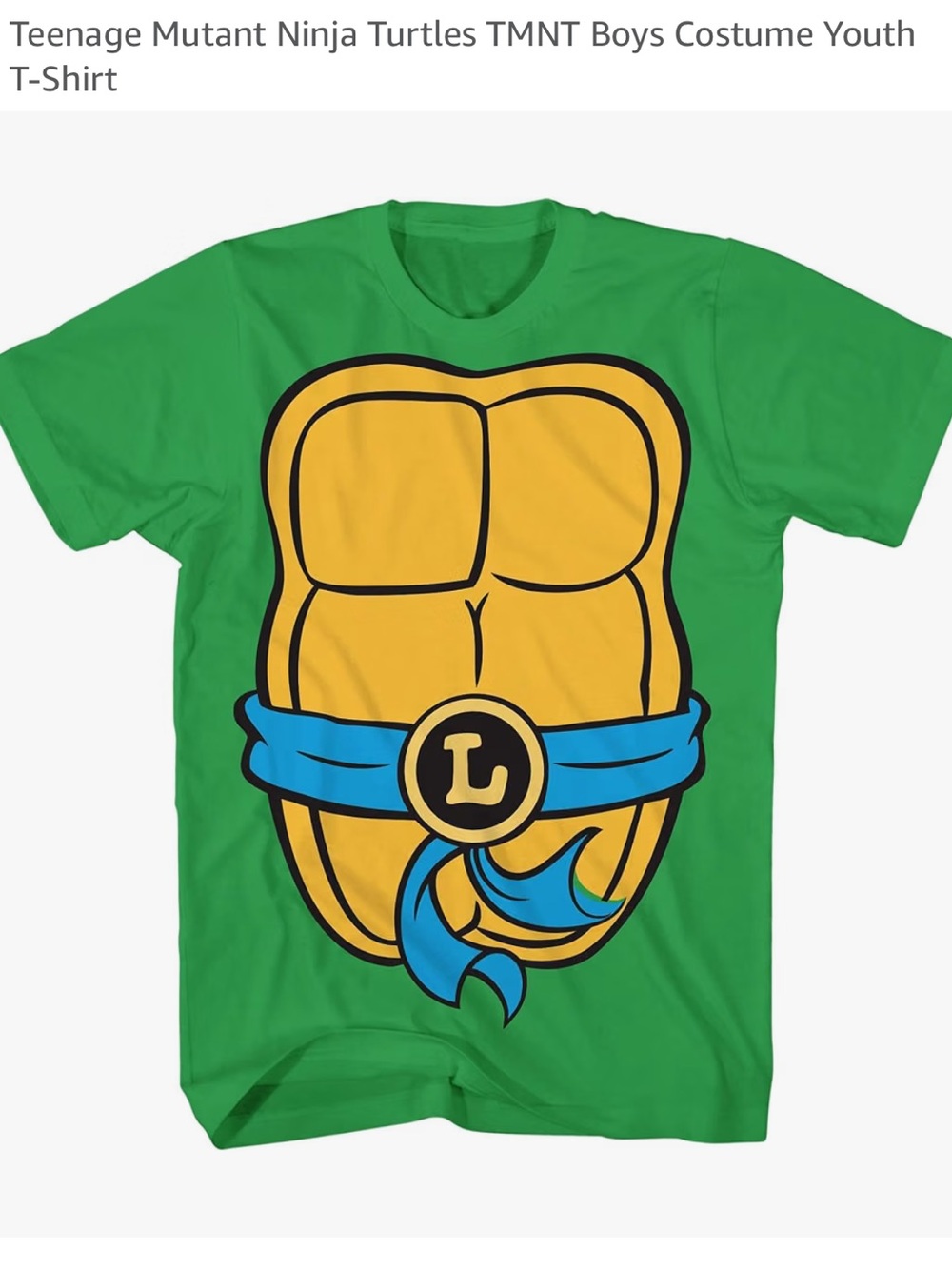 Ninja Turtle Kids light blue and Green Graphic tshirt